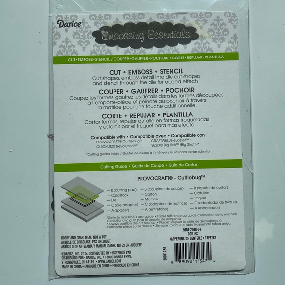 Darice Dollies Die Cutting Set - Picture 2 of 3
